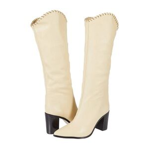 Schutz Chain/Leather Boots